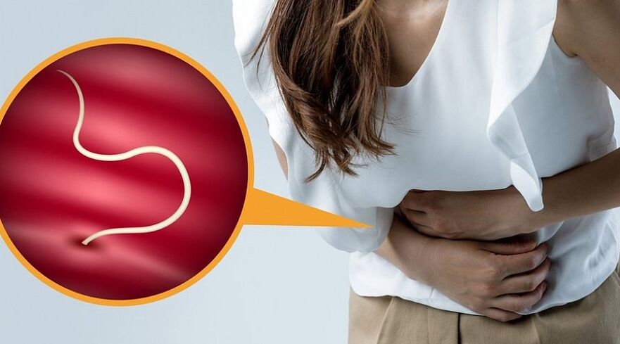 Infekcija ljudskog tijela s helmintima